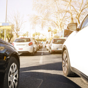 Multiple cars on the roads