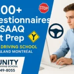 Unity Driving School SAAQ test