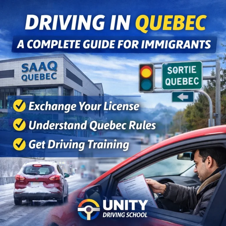Unity_Driving_School_Immigrants_Driving_Quebec_Guide