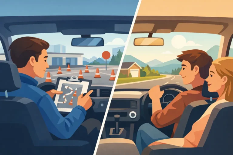 Driving School vs Private Practice: What Works?