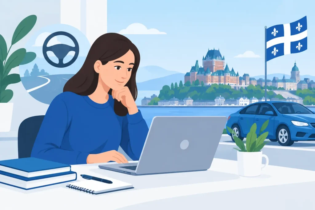 Online Driver Education for Quebec Learners